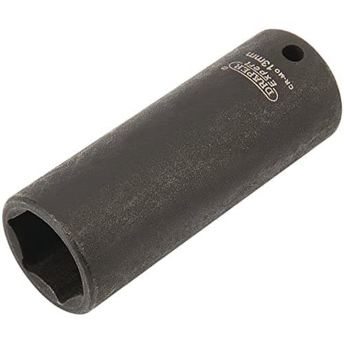 Image of Draper 5191 1/4" Square Drive Expert Hi-Torq Metric Deep Impact Socket, 13 mm Size
