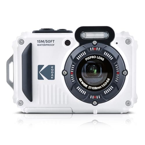 Image of Kodak PIXPRO WPZ2 16MP 4x Zoom Tough Compact Camera - White