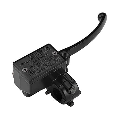 Image of mumisuto Motorcycle Master Cylinder, 7/8" 22mm Motorcycle Front Right Hydraulic Brake Clutch Lever Master Cylinder for YFZ450 YFM (Black)