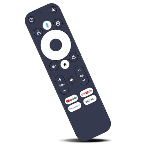 Image of MOVHEIYL Voice Remote Control Replacement for Thomson Streaming Box 270UK Plus DS8941, for XstreamTec Dcolor GD2 Streamer Media Player Box