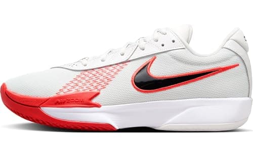 Image of Nike G.T. Cut Academy Basketball Shoe FB2599, Photon Dust Black Lt Crimson White, 10 UK