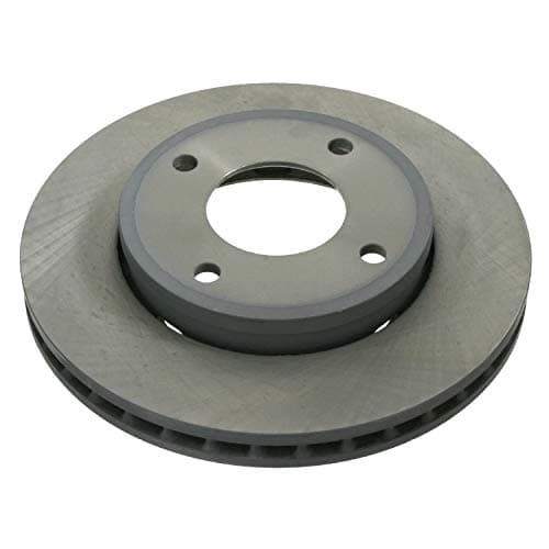 Image of febi bilstein 22835 Brake Disc Set (2 Brake Disc) front, internally ventilated, No. of Holes 4