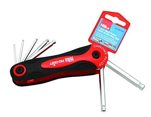 Image of Hilka 21150702 Pro Craft Metric Ball Point Hex Key Set