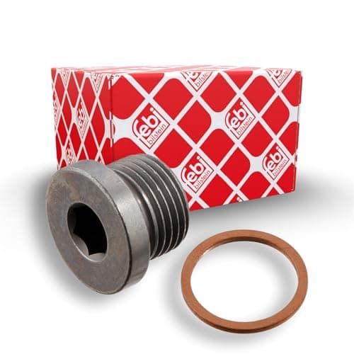 Image of febi bilstein 48895 Oil Drain Plug with seal ring, 1 unit