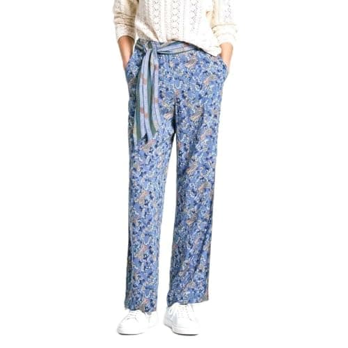 Image of Pepe Jeans Women's Monica Pants, Blue (Sea Blue), XL