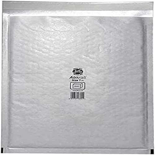 Image of Jiffy Airkraft Postal Bags Bubble-lined Peel and Seal No.7 White 340x445mm Ref JL-AMP-7-10 [Pack of 10]