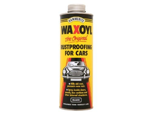 Image of Hammerite HAM6701344 1L Waxoyl Black Schutz