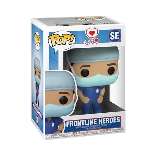 Image of Funko Pop! Heroes: Front Line Worker-Male #1 - Heroes: Front Line Workers - Collectable Vinyl Figure - Gift Idea - Official Merchandise - Toys for Kids & Adults - Model Figure for Collectors