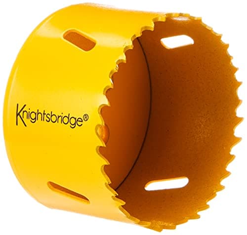 Image of Knightsbridge HS70MM 70mm Bi-metal Holesaw, Yellow
