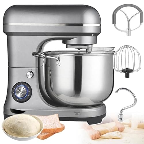 Image of 2000w Commercial Food Mixer,10l Large Capacity Stand Mixer,8 Gear,With Dough Hook+mixing Hook+egg Beater,For Schools,Bakeries,Restaurants,Pizzerias