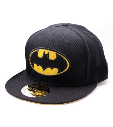 Image of Batman - Classic Logo Snapback Cap - Black