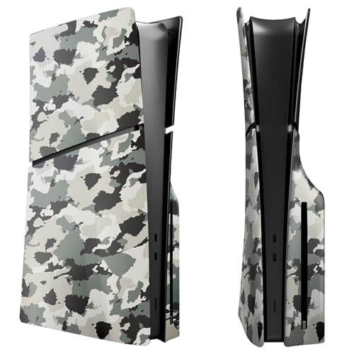 Image of Face Plates Protective Shell Panel for PS5 Slim Optical Drive Version for PS5 Slim Digital Version Shell (Disc Version)