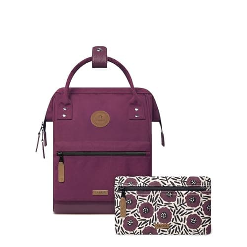 Image of Cabaïa - Adventurer Nice Mini Backpack 10 L - Water Resistant - Laptop Pocket up to 10.5 Inch - 2 Front Pockets - Vegan Certified - Travel and Work Backpack for Women and