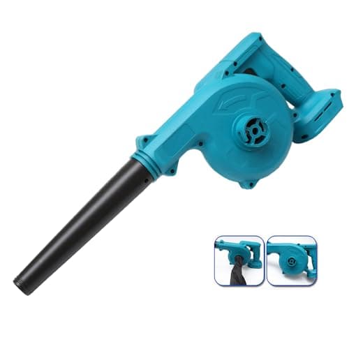 Image of Cordless Leaf Blower for Makita 18v Battery, 2-in-1 Handle Electric Leaf Blower,Helps you clean your garden and home easily/Car Corner Dust Clearing (Body Only)