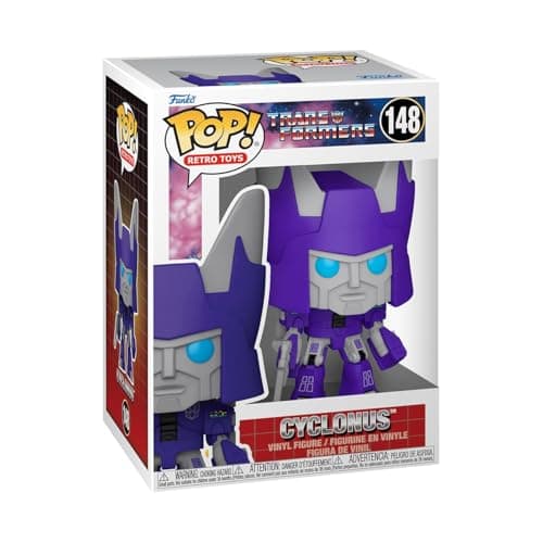 Image of Funko Pop! Vinyl: Transformers - Cyclonus - Transformers Classic - Vinyl Collectible Figure - Gift Idea - Official Merchandise - Toy for Children and Adults - TV Fans - Model Figure for Collectors