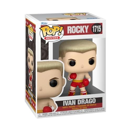 Image of Funko POP! Movies: Rocky - Ivan Drago - Rocky Franchise - Collectable Vinyl Figure - Gift Idea - Official Merchandise - Toys for Kids & Adults - Movies Fans - Model Figure for Collectors