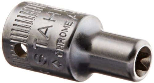 Image of Stahlwille STW40TXE5 1/4-Inch Drive E5 4.7mm Outside Torx Socket - Silver