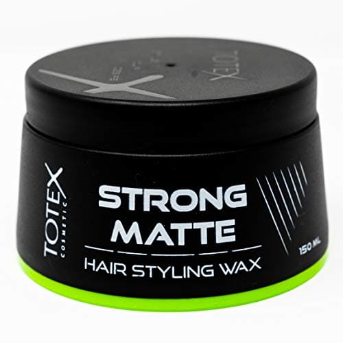 Image of Totex Strong Matte Hair Wax 150 ml | Strong Hold Hair Styling Wax for Men | Natural Matte Finish | Texturizing & Defining Paste | Professional Barber Quality Hair Wax Easy to Apply & Wash Out