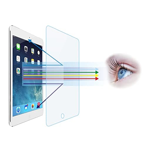 Image of McgojoHi [2 Pack]7.9"Anti Blue Light Tempered Glass Screen Protectorfor 7.9-inch iPad mini 4/mini 5(5th gen)[Eye Care,Relieve Eye Fatigue]Blocks Excessive Harmful Blue Light & UV Anti Glare&Scratches