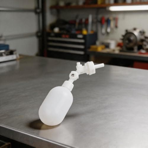 Image of 1/4 Inch Inlet Float Ball Valve Compatible With Reverse Osmosis Filters Fish Tanks And Circuits With Auto Fill(small ball)