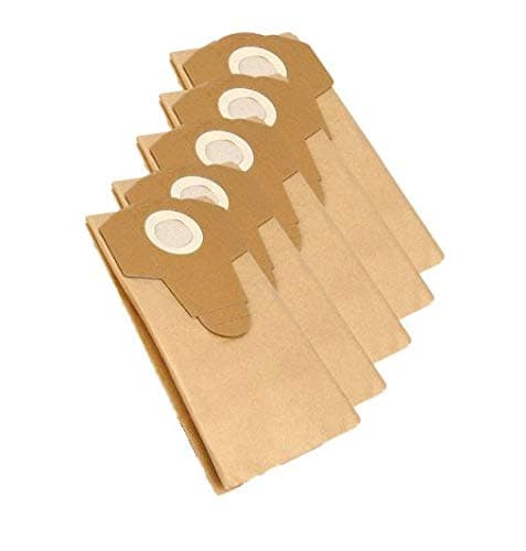 Image of KGA SUPPLIES 5 x Strong Dust Bags for Draper 20L Wet and Dry Vacuum Cleaners hoover