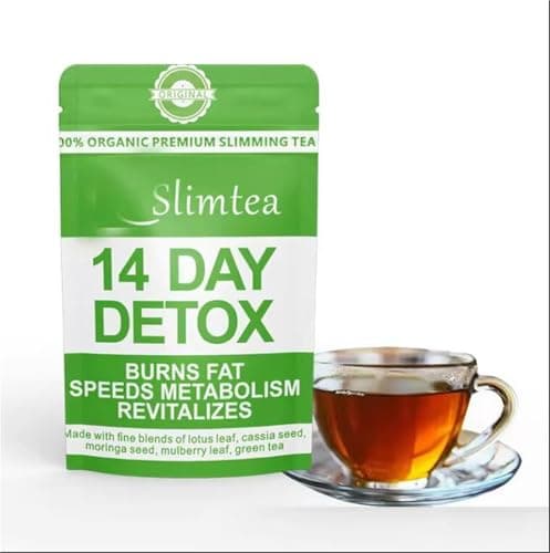 Image of KLYso Slimming Tea, Natural Detox Tea Bags For Weight Loss, Belly Fat Burner(2PCS)