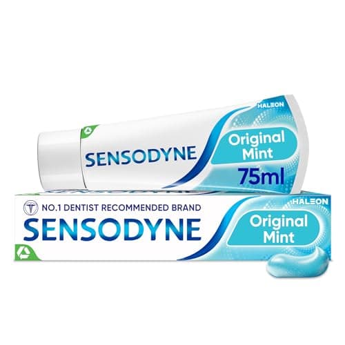 Image of Sensodyne Toothpaste Daily Care, Sensitive Toothpaste for Sensitive Teeth, Original Mint, 75ml