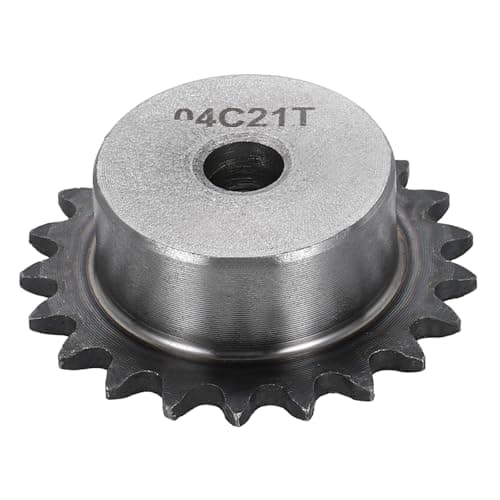 Image of sourcing map #25 Chain Roller Sprocket 8mm Bore 30mm OD, 21 Tooth C45 Carbon Steel ANSI Chain NO.25 Roller Sprocket for ISO 04C Chain