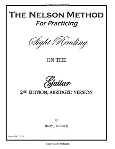 Image of The Nelson Method for Practicing Sight Reading on the Guitar