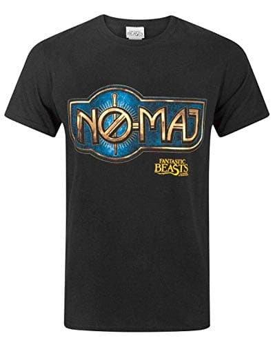 Image of Fantastic Beasts and where to find them No Maj Men's T-Shirt Black