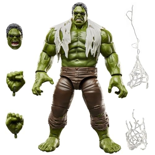 Image of Marvel Legends Series Hulk, Spider-Man Day Collectible 15-cm Action Figure Set
