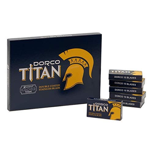 Image of DORCO Titan 100 Double Edge Razor Blades, Blue