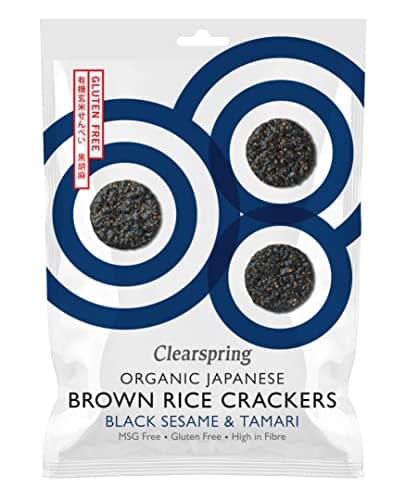 Image of Clearspring | Brown Rice Crackers - Whole Sesame | 1 X 40G