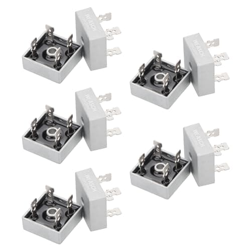 Image of Weasch 10Pcs Bridge Rectifier Diode, KBPC2010, AC to DC, 1000V 20A, 4 Pin, Power Rectifier Diode Electronic Components (10)
