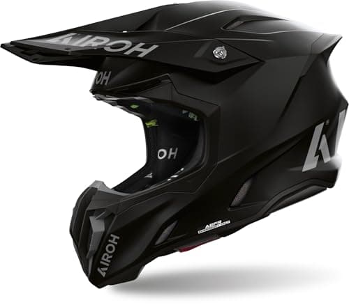Image of Airoh Twist 3 Solid Motocross Helmet, black matt, M (57/58)