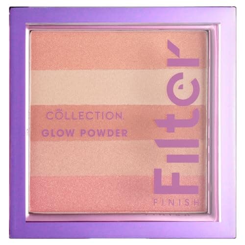 Image of Collection Cosmetics Filter Finish Glow Powder, Blush and Highlighter Kit, 10g