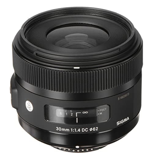 Image of Sigma 301306 30mm f/1.4 DC HSM Fit Lens for Nikon, Black