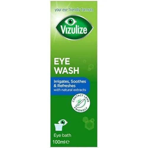 Image of VIZULIZE Eye WASH 100ml SOOTHES & REFRESHES Tired Eyes