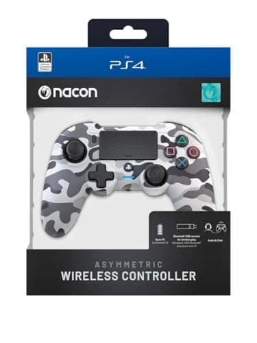 Image of NACON Asymmetric Wireless Controller for Playstation 4 [Officially Licensed/Camouflage Grey]