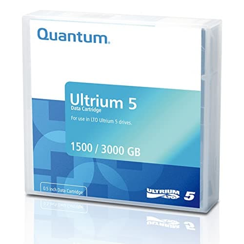 Image of Quantum MR-L5MQN-01 LTO Ultrium 5 1.5/3.0TB Data Cartridge (Brick Red)