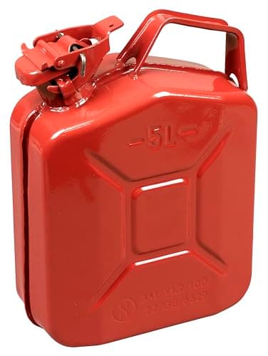 Image of Sealey Jc5Mr Jerry Can 5Ltr - Red