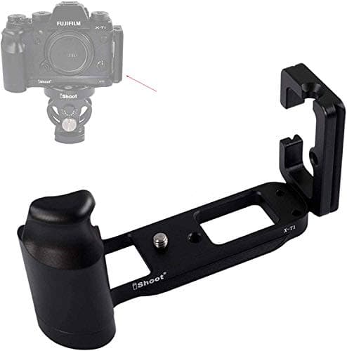 Image of L-shaped Vertical Shoot Quick Release Plate/Camera Holder Bracket Grip Special for Fujifilm X-T1 Compatible with ARCA-SWISS/KIRK Tripod Ball Head