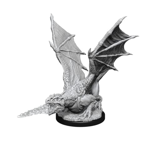 Image of WizKids D&D Nolzur's Marvelous Miniatures: White Dragon Wyrmling