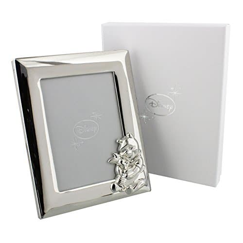 Image of Disney Winnie the Pooh Silver Plated Photo Picture Frame by Disney