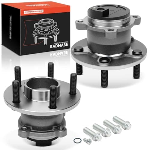 Image of Frankberg 2x Wheel Bearing Stroke Wheel Bearing StrokeSet Rear Compatible with V50 545 C30 533 C70 II Cabriolet 542 S40 II Replace# 31340686