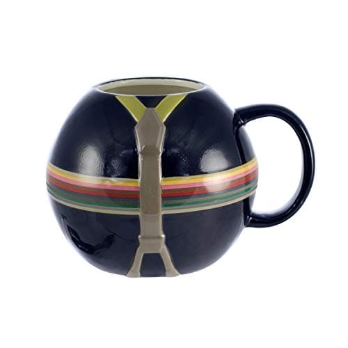Image of DOCTOR WHO 13th Doctor with Rainbow Stripes 20oz Ceramic Coffee Mug