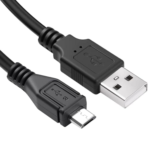 Image of 3Meters USB-A to Micro USB Charging Cable, USB2.0 to Micro USB 5Pin 5V 1A 480Mbps Transfer Speed Android Charger Fast Charge Cable for Galaxy S7 S6 Kindle Fire PS4 Controller Huawei Y9 Y7 Y6
