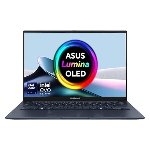 Image of ASUS Zenbook 14 OLED UX3405CA Laptop | 14.0" WUXGA (1920x1200) OLED Touchscreen | Intel Core Ultra 7 255H | 16GB RAM | 1TB PCIe SSD | UK Backlit Keyboard | Windows 11
