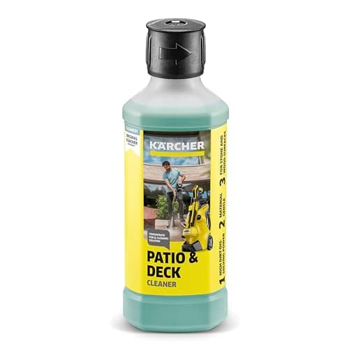 Image of Kärcher Terrace Cleaner concentrate RM 564, for gentle cleaning of driveways, patios & decking made of wood and stone, 500ml concentrate dilutes to 5l cleaning liquid.