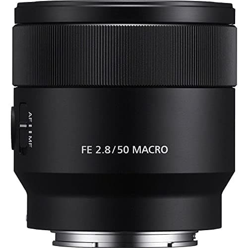Image of Sony SEL50M28 E Mount Full Frame 50 mm F2.8 Macro Prime Lens - Black